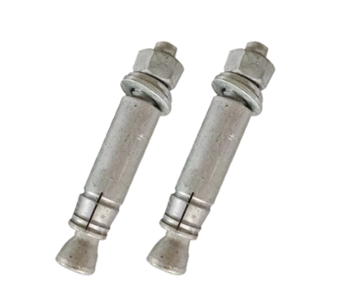 Hot-dip galvanized mechanical anchor bolt