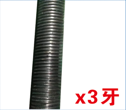 Trapezoidal buckle screw