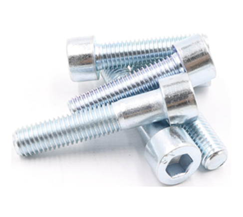 Galvanized hexagonal bolts