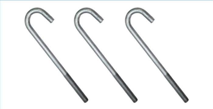 Umbrella handle anchor bolts
