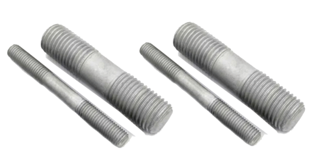 Hot-dip galvanized twin bolts