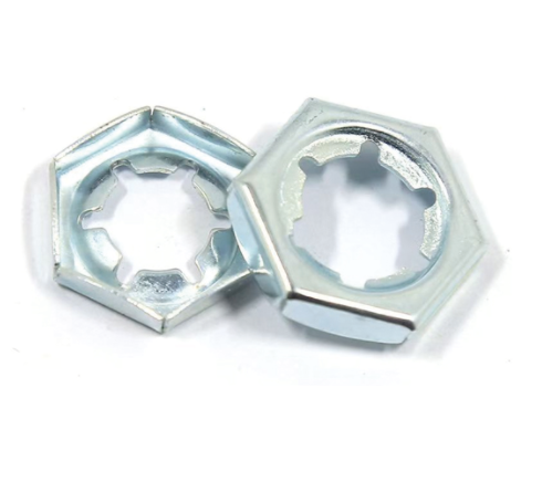 Galvanized fastening nut