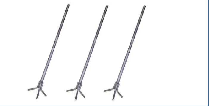 Anchor claw type anchor bolts