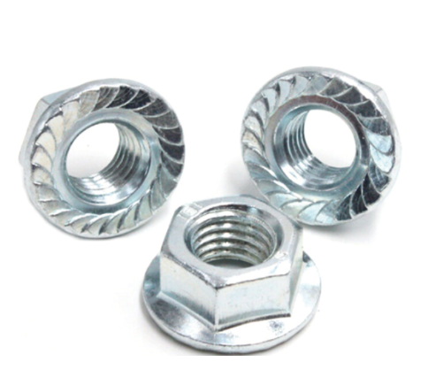 Galvanized flange nut