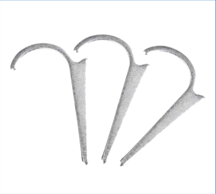 Flat hook nail