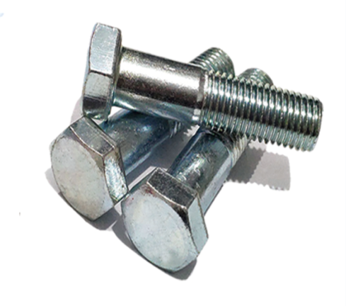 Galvanized hexagonal bolt