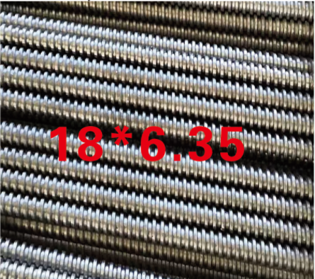 Trapezoidal buckle screw