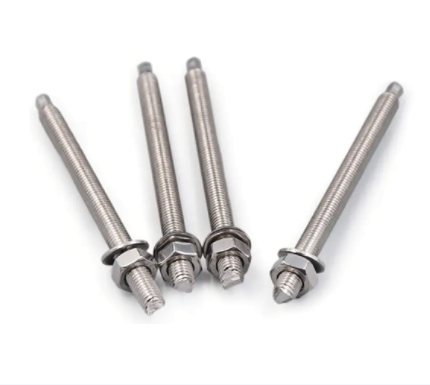 Stainless steel chemical anchors