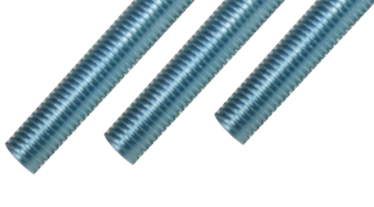 Galvanized full-threaded stud
