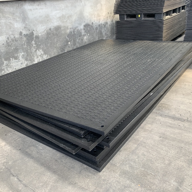 Heavy Duty Truck Road Temporary HDPE Upe Excavator Ground Cover Protection Mat