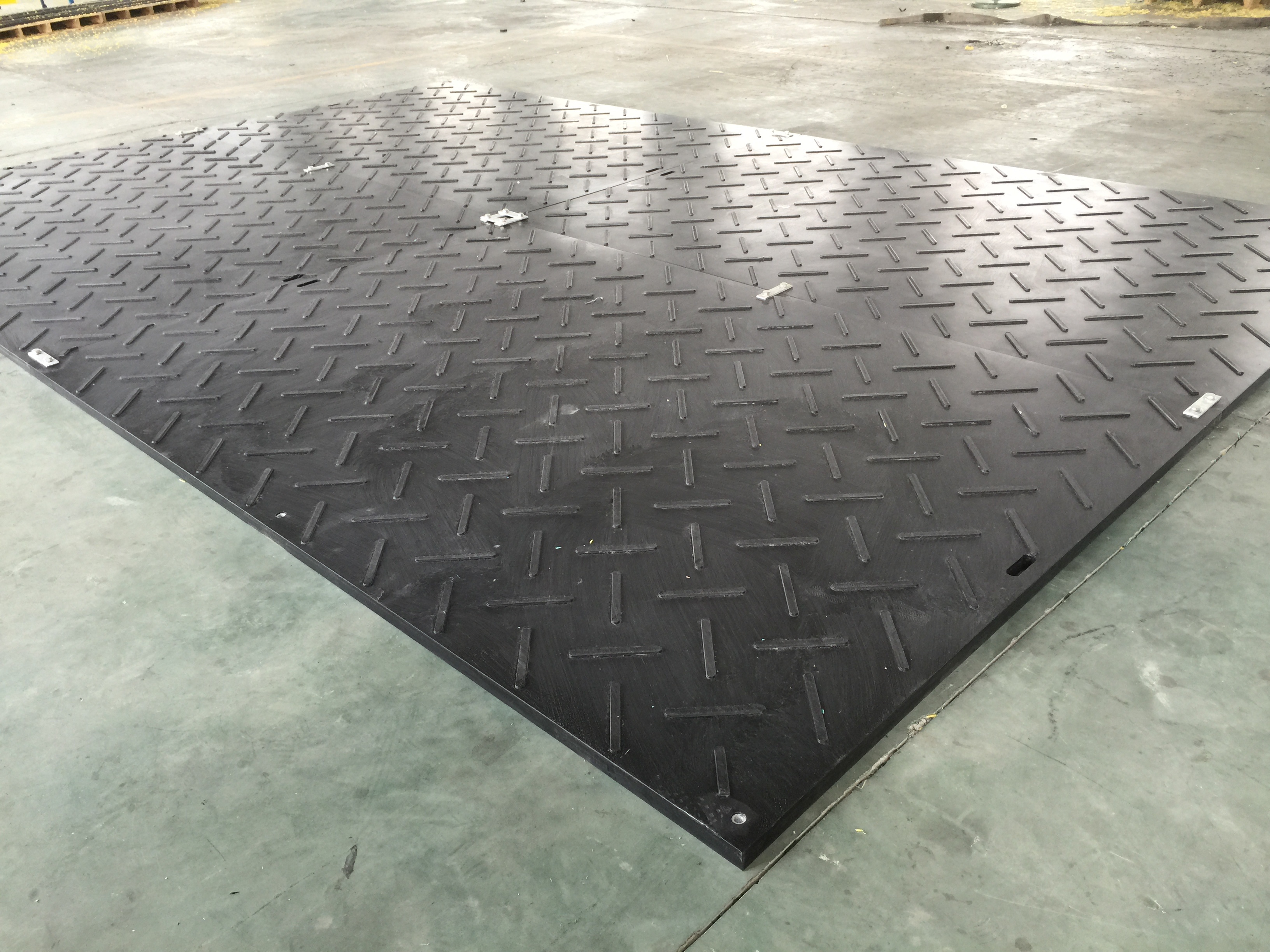 Construction Heavy Equipment Uhwmpe Road Mat Track Mat Ground Protection Mats