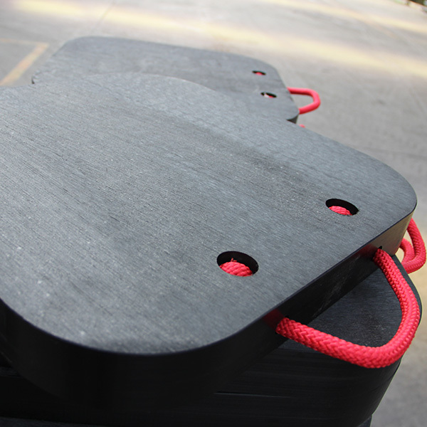 Heavy Duty Crane Support Mat UHMWPE Outrigger Pads for Crane