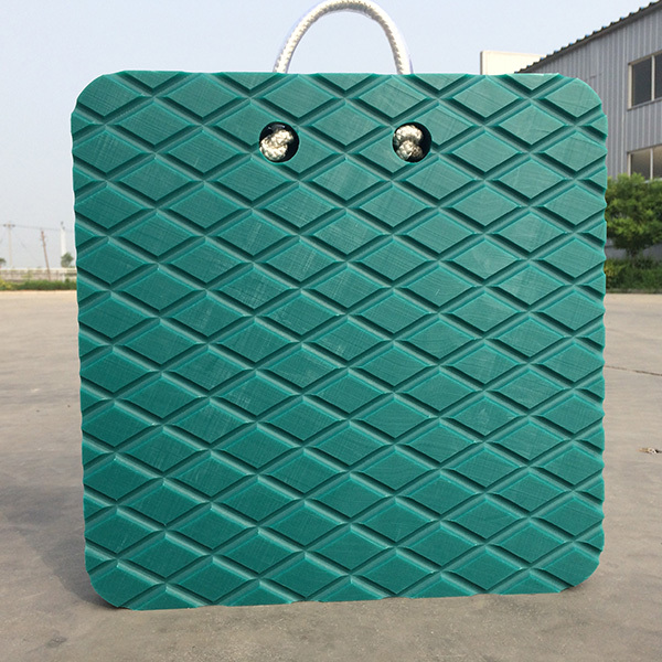 Plastic Anti Slip UHMWPE Crane Outrigger Stabilizer Plates Direct Sale Pads Factory