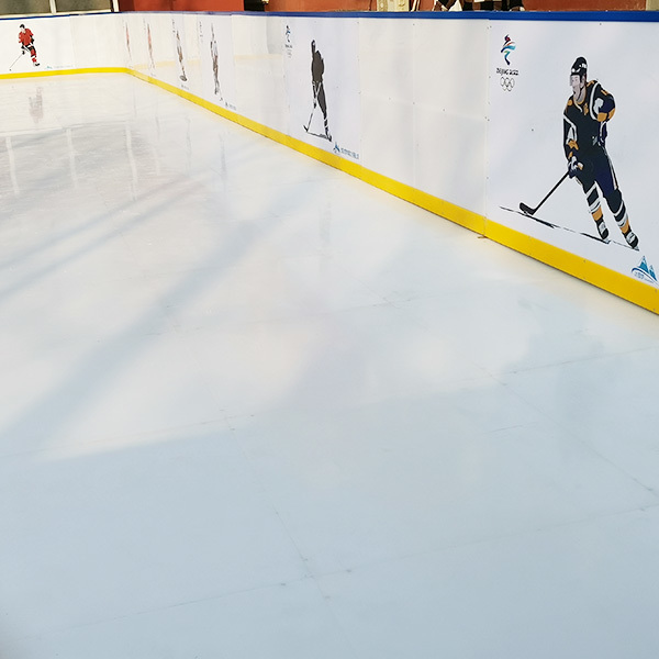 UHMW Plastic Skating Rink Distributor Low Cost PE Sheet Synthetic Ice Hockey Rinks for Sale