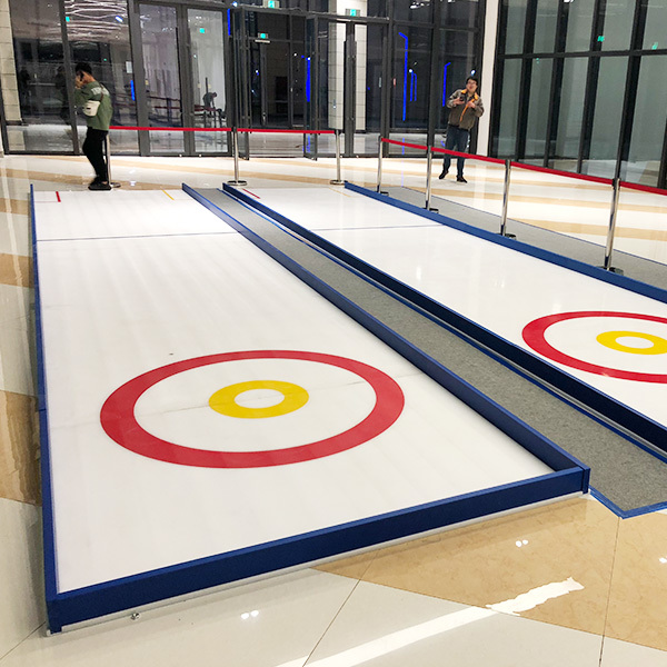 20mm Thickness Land Curling Plastic UHMWPE Synthetic Ice Rink