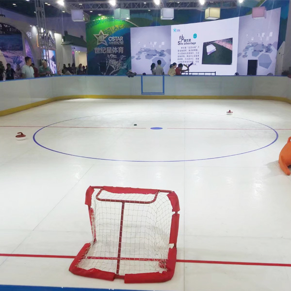 synthetic ice rink panel