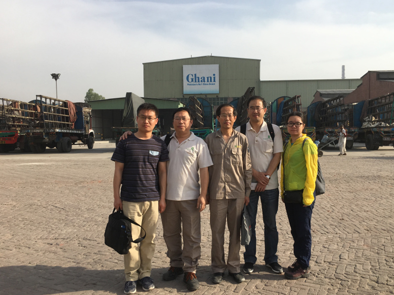 巴基斯坦Ghani浮法玻璃线现场 巴基斯坦Ghani浮法玻璃线现场