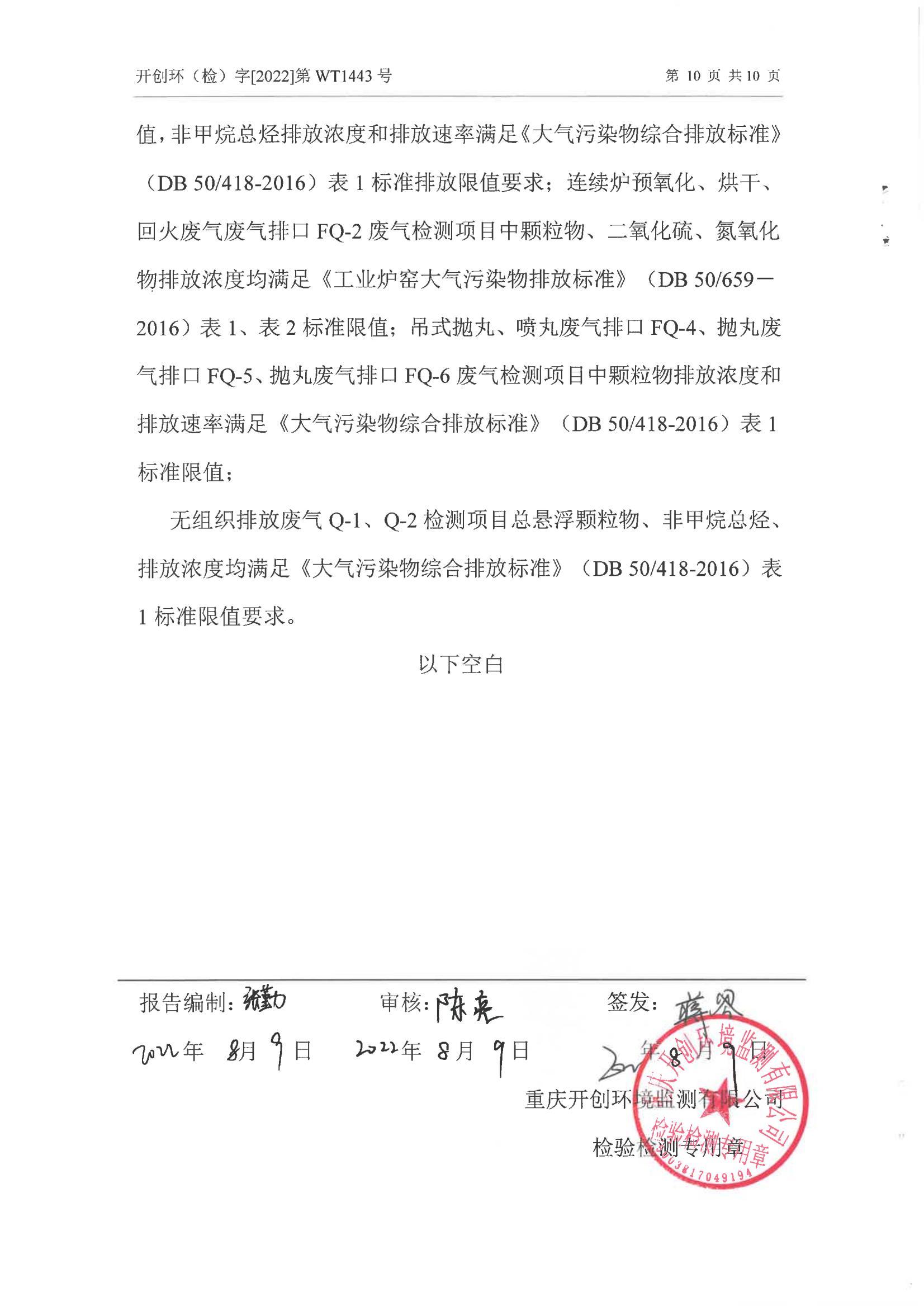 环境信息公示