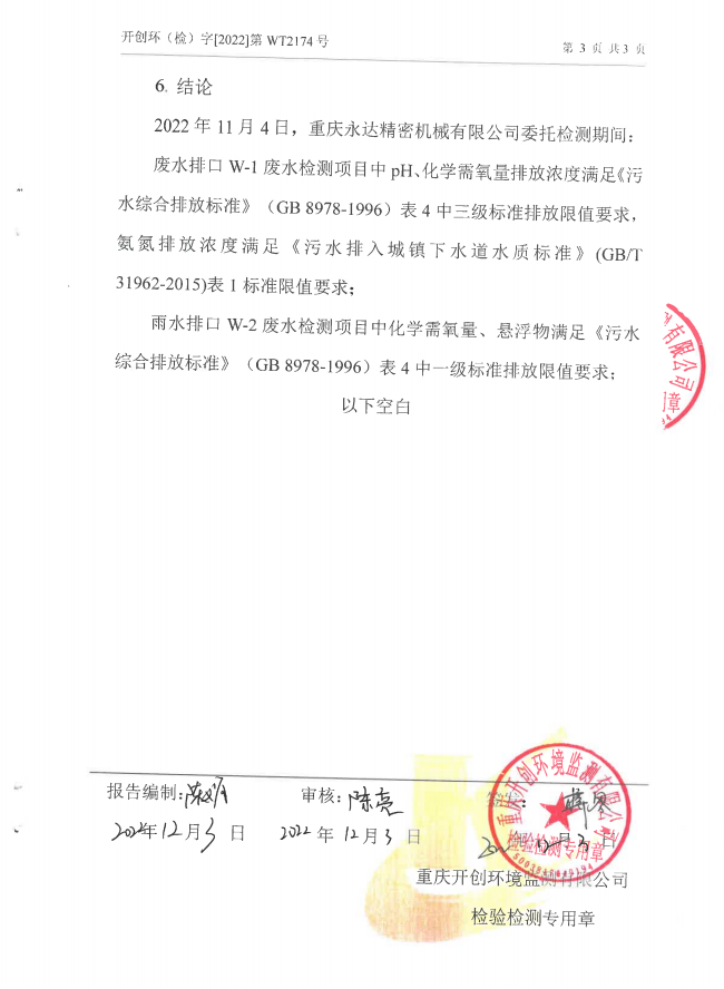 环境信息公示