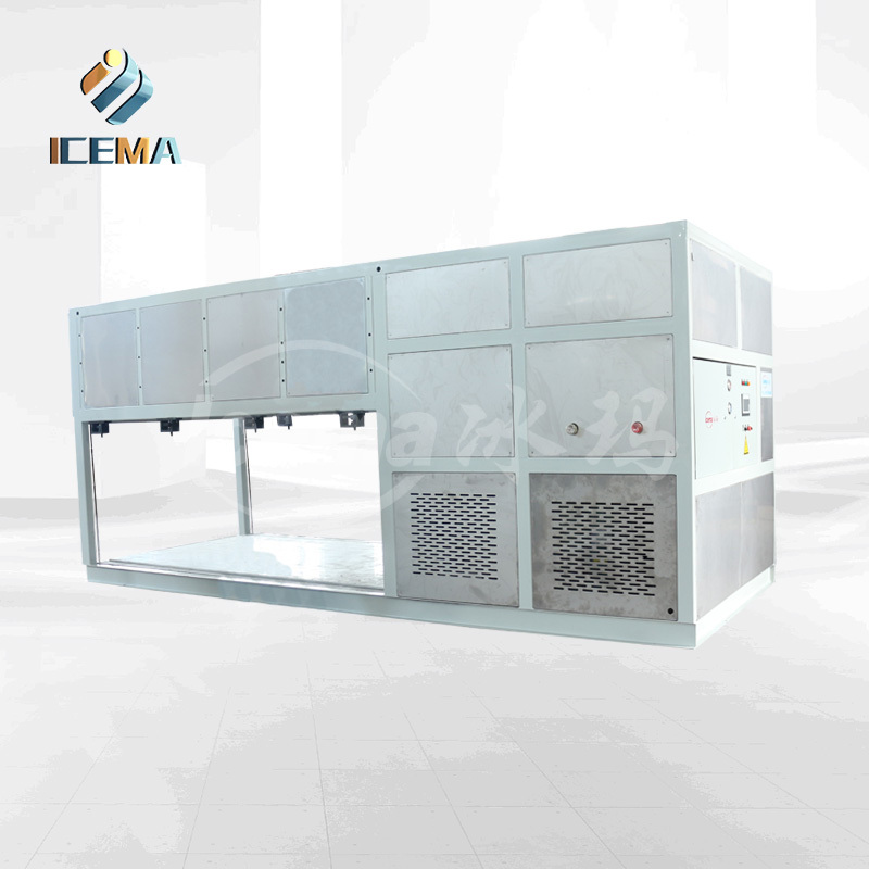 8 ton direct cooling block ice machine