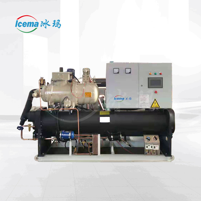 Brine bottle ice machine 