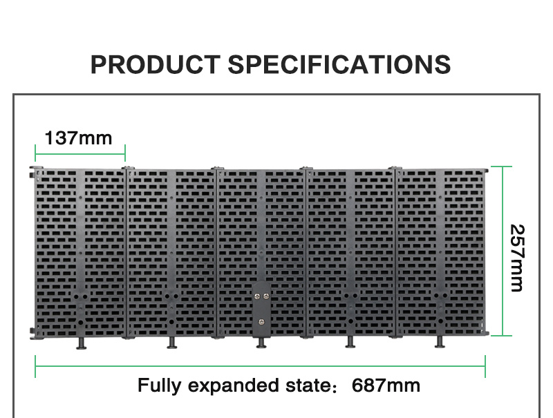 High Quality Five Doors Plastic Recording Studio Microphone Plastic Sound Enclosure