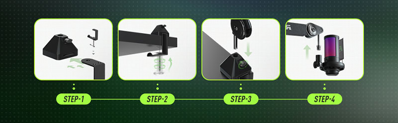 SBA3 Professional Microphone Stand