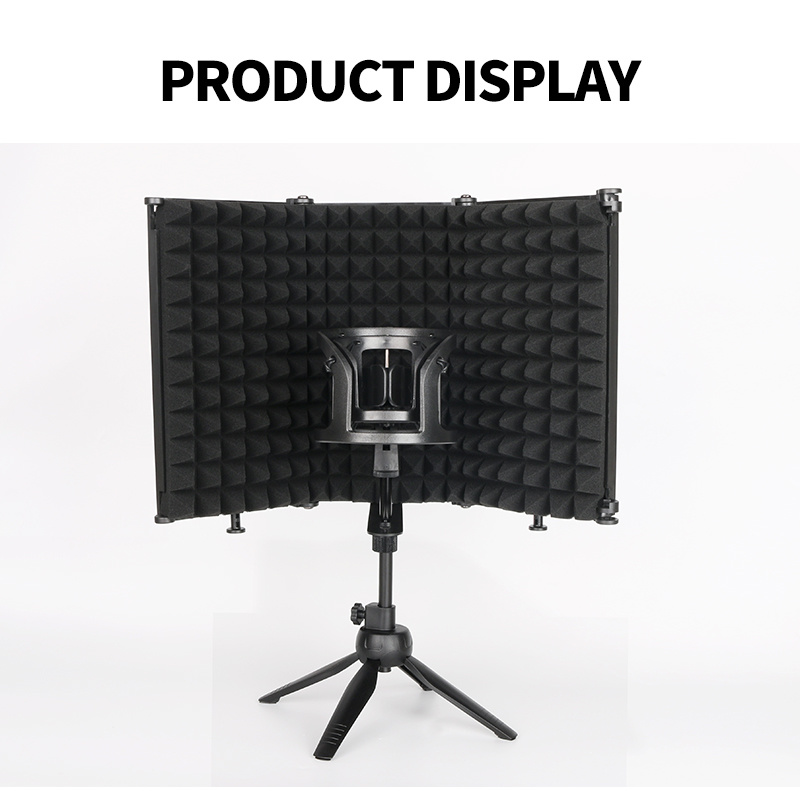 A32 Factory Wholesale Studio Three Doors With Bracket Shock Mount Soundproof Cover