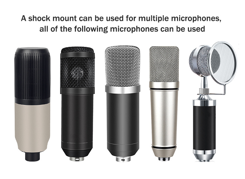 A32 Factory Wholesale Studio Three Doors With Bracket Shock Mount Soundproof Cover