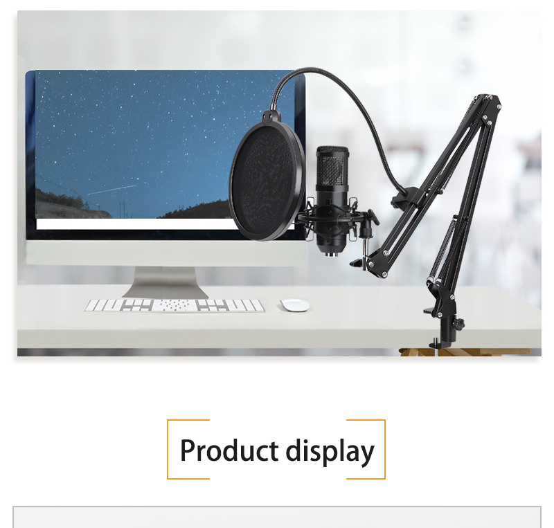 A33 Factory Wholesale Professional Desktop Microphone Stand