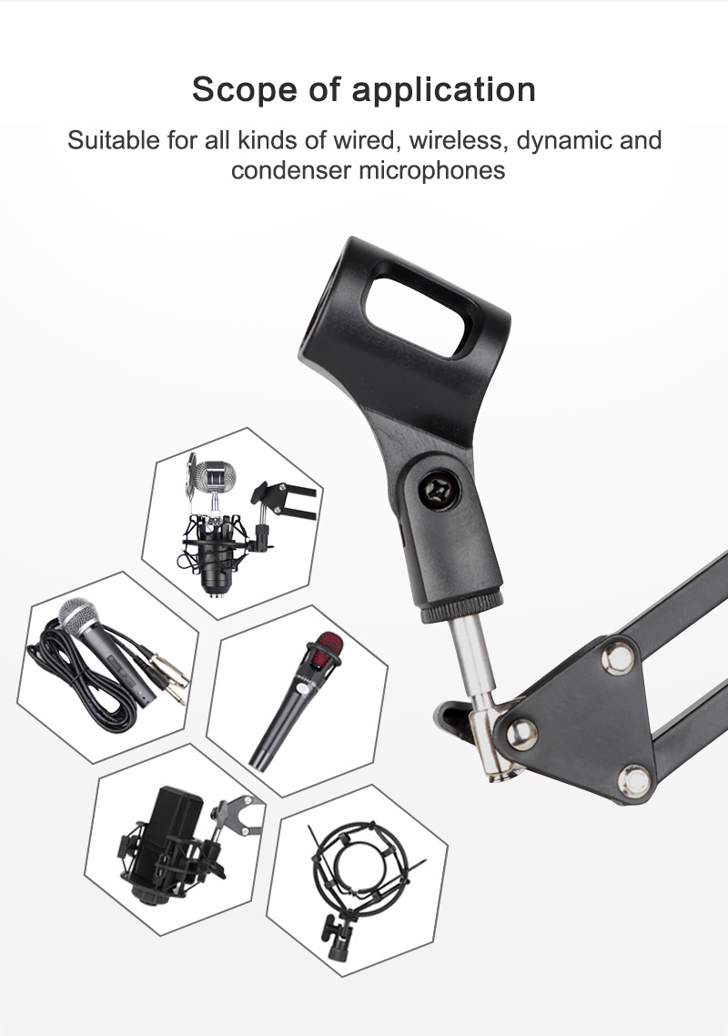 A33 Factory Wholesale Professional Desktop Microphone Stand