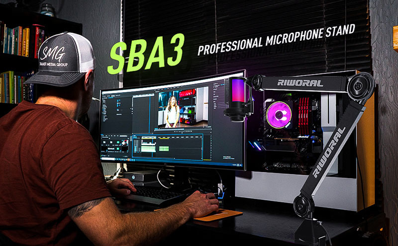 SBA3 Professional Microphone Stand