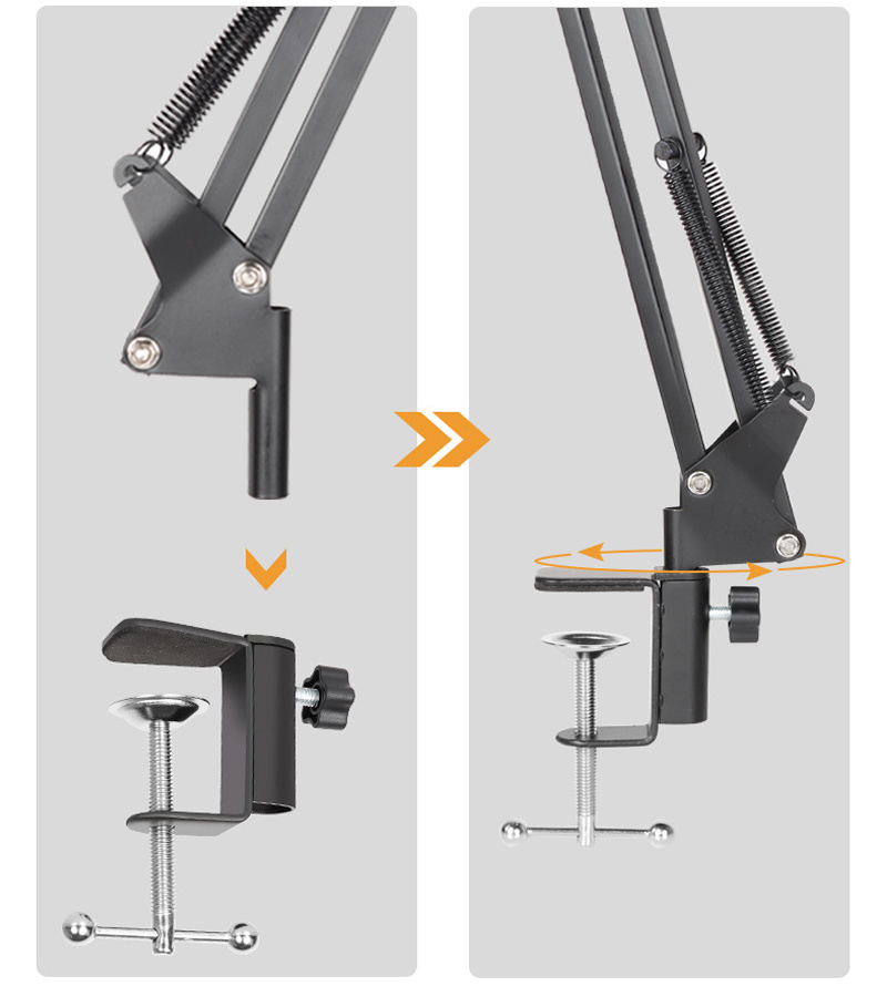 A33 Factory Wholesale Professional Desktop Microphone Stand