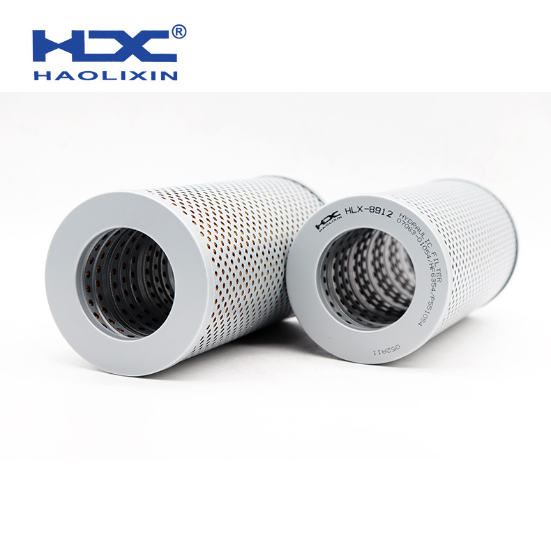 Excavator oil filter