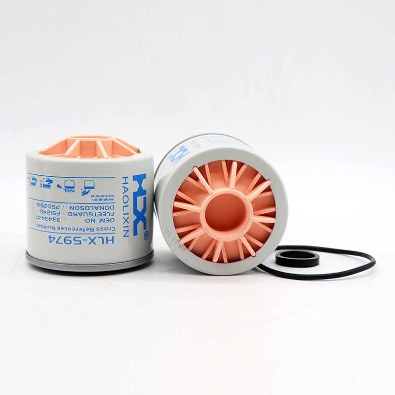 Excavator Fuel filter for HLX-5974 FS1240 FS1241 P502516 P550691 SFC-5002-10 3343447 1304800-H1 3831871S 53C0583 Excavator Fuel filter for HLX-5974 FS1240 FS1241 P502516 P550691 SFC-5002-10 3343447 1304800-H1 3831871S 53C0583