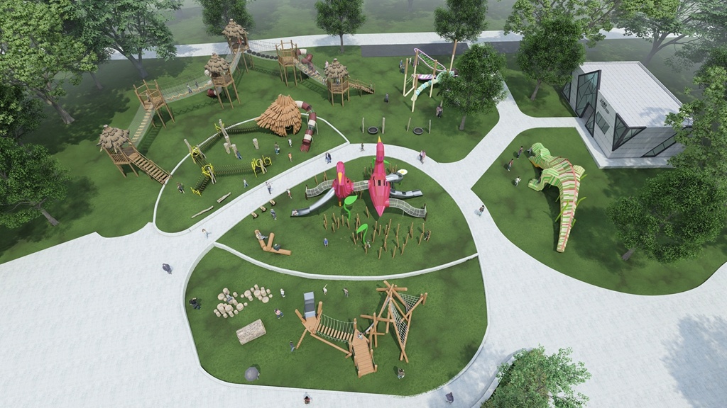 Effect drawing of Hunan Animal Paradise
