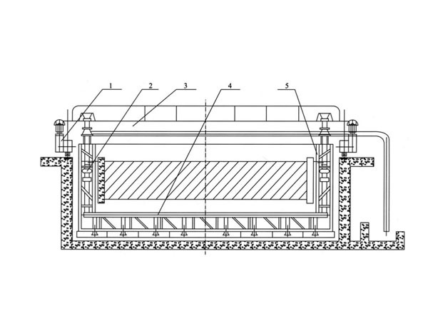 Inclined plate (pipe) sedimentation tank pump suction sludge suction machine