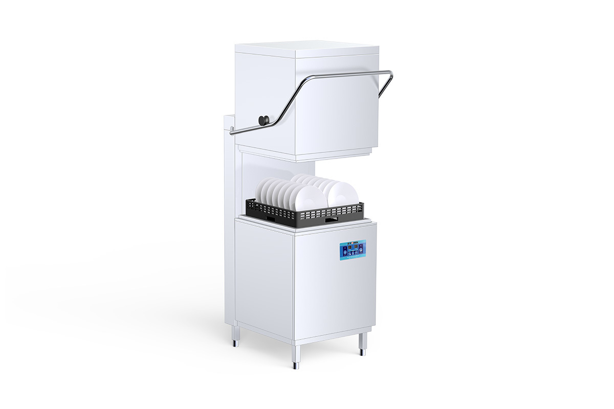 Open-top dishwasher