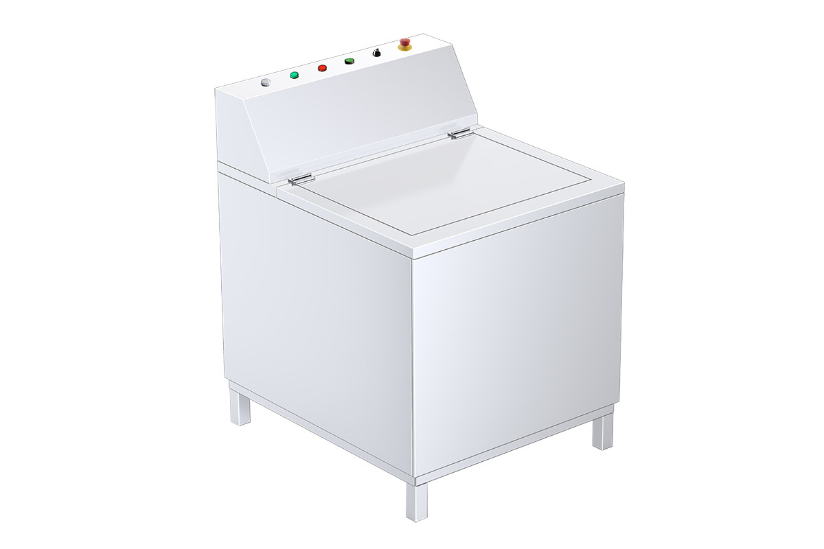 Small bucket washing equipment