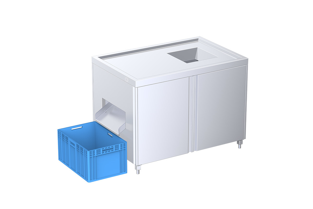 Food waste processing device