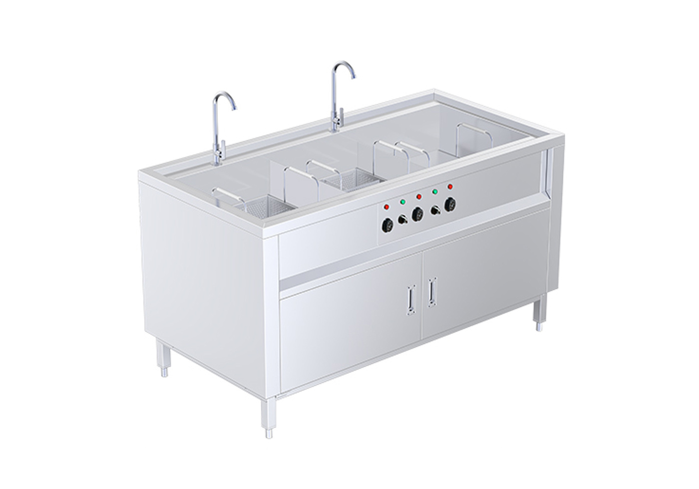 Ultrasonic cleaning and disinfection all-in-one machine