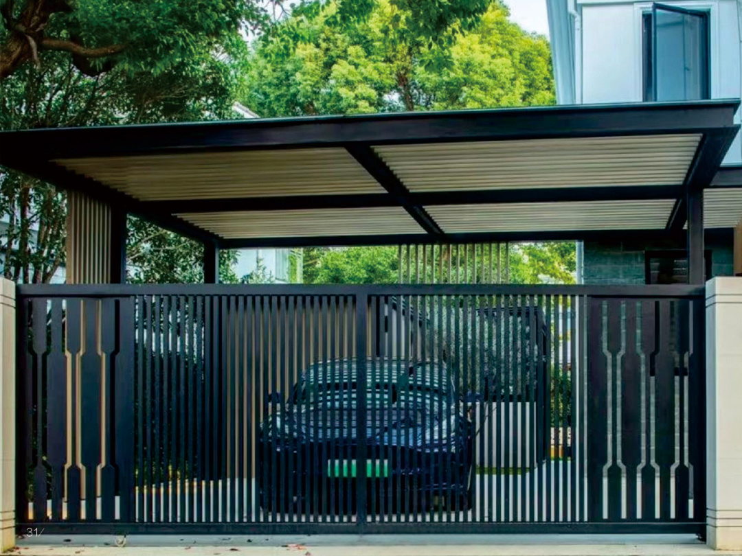 What is the standard height for electric retractable doors?