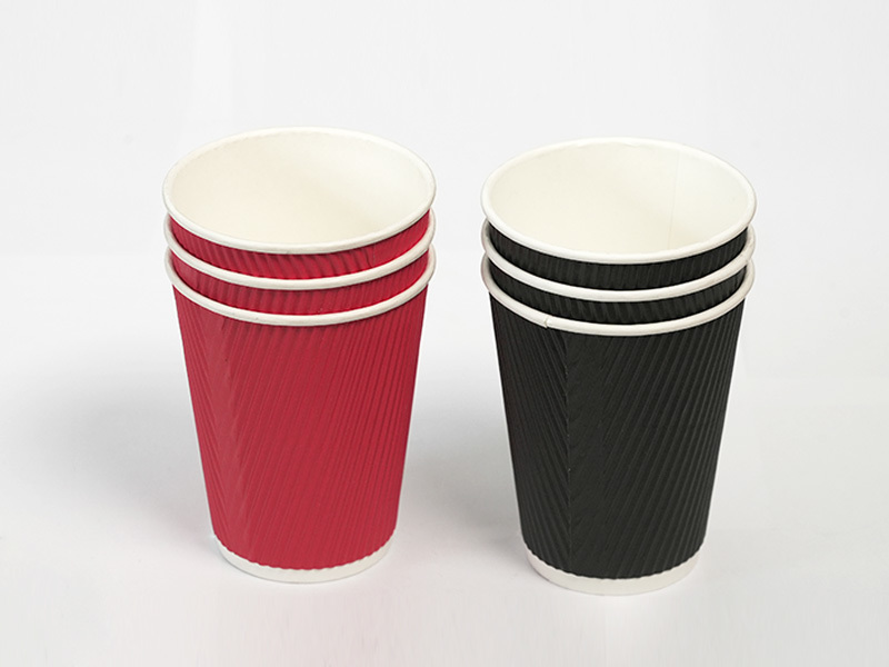 china ripple wall paper cups