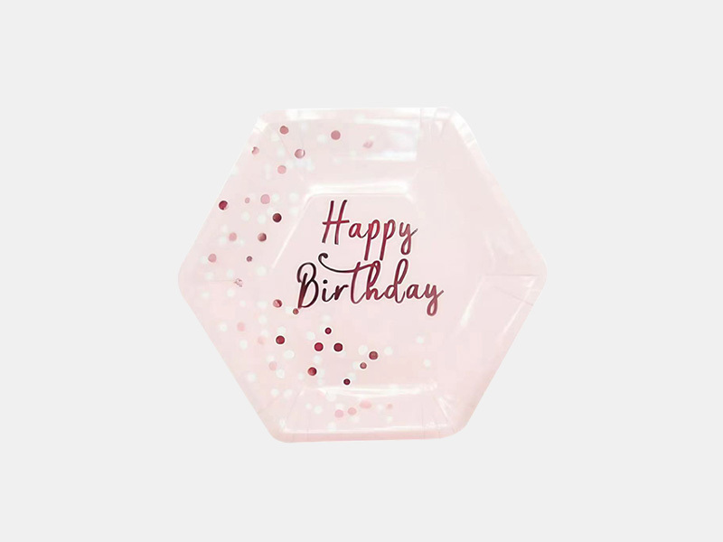 Special-shaped paper plate