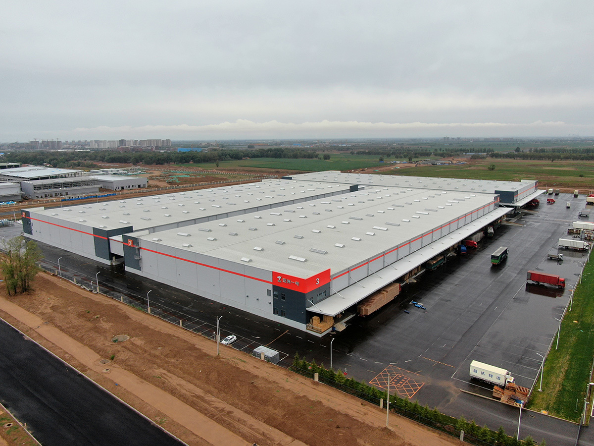 Hohhot Jingdong Logistics Park Asia **** logistics warehousing project
