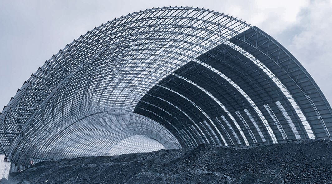 Wangguiyao Coal Storage and Transportation Company's Erdaohe Jiyun Station Coal Storage Shed Project in Qingshuihe County