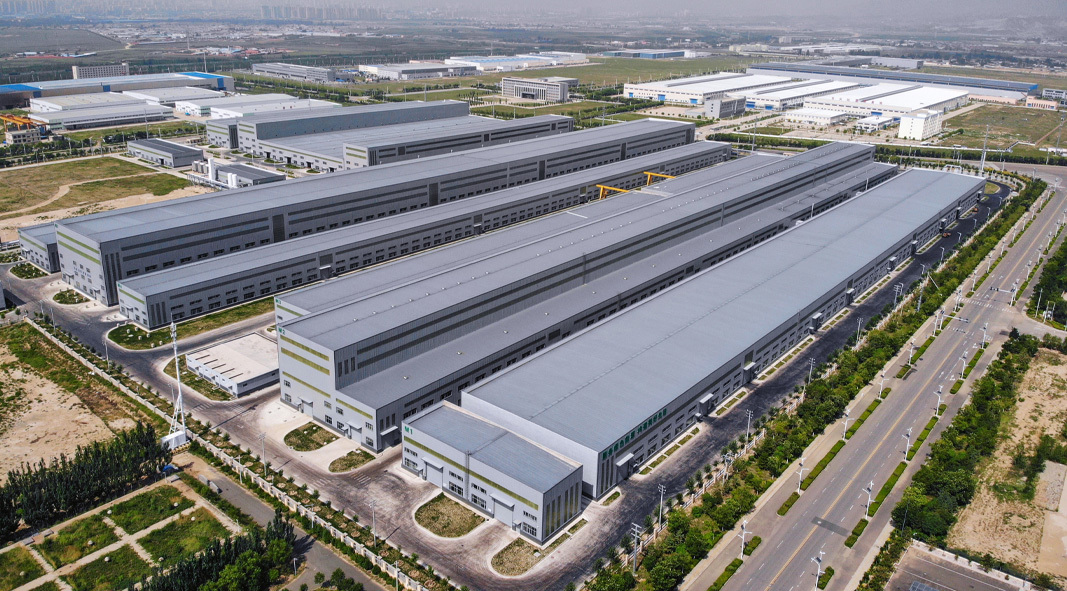 Shanshan Technology Baotou integrated production base with an annual output of 100,000 tons