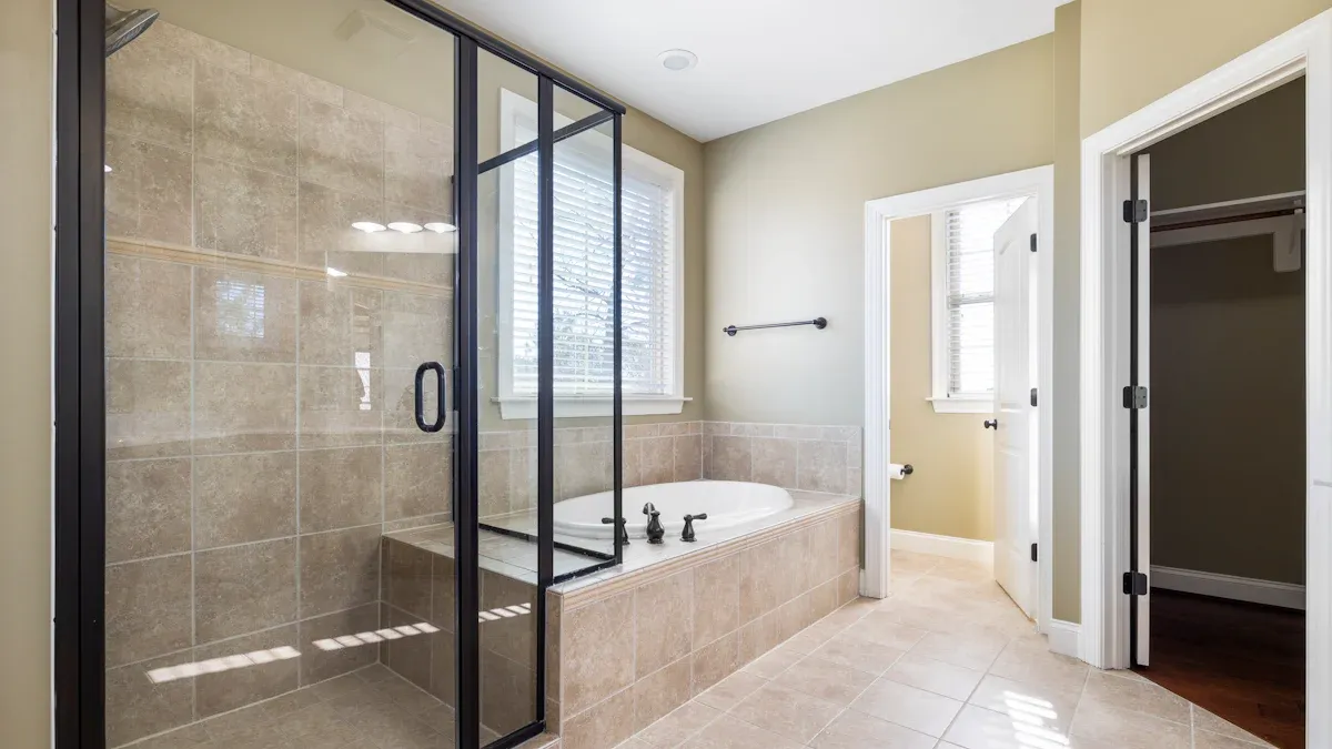 Top Manufacturers of Half-Wall Shower Glass Panels Compared