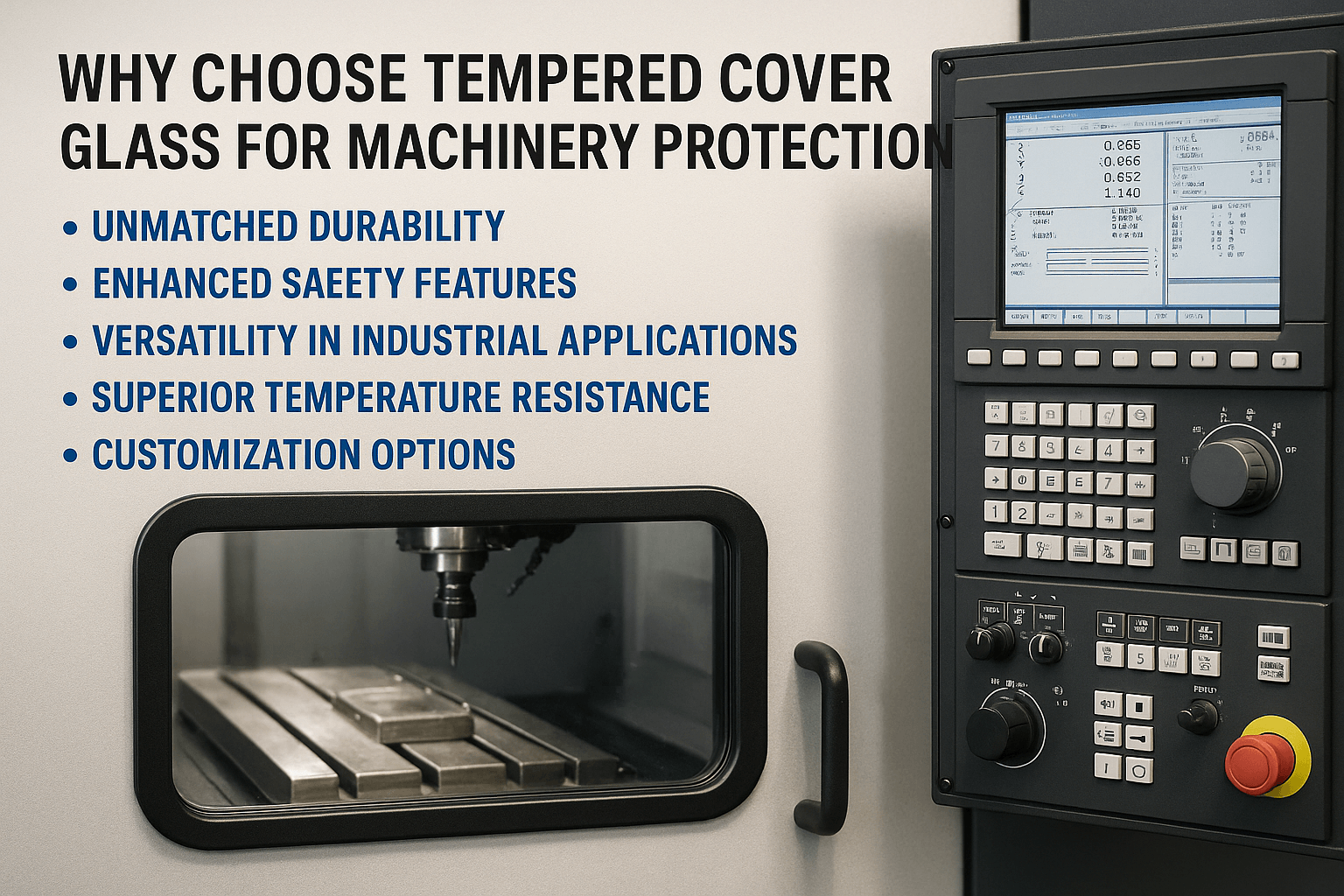 Hand touching tempered cover glass