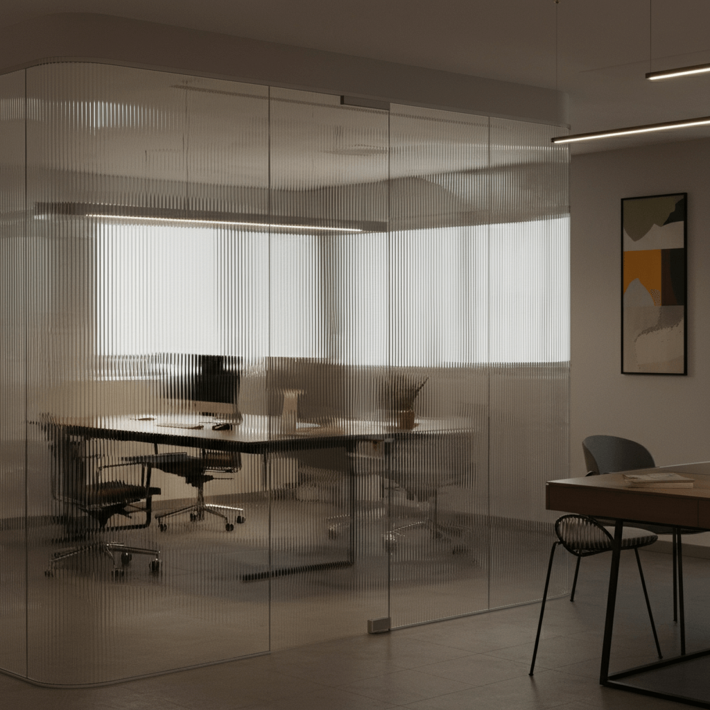 custom patterned glass samples